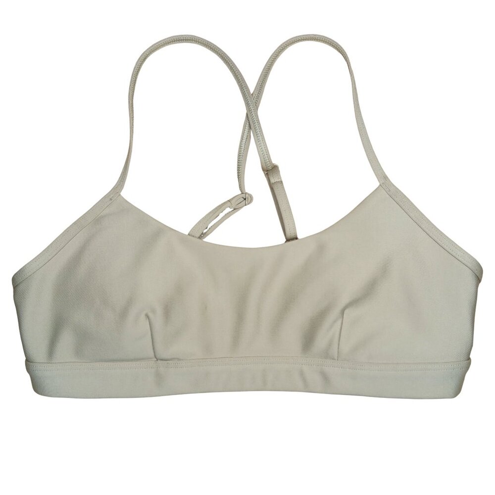 Alo Adrift Intrigue Light Tan Sports Bra